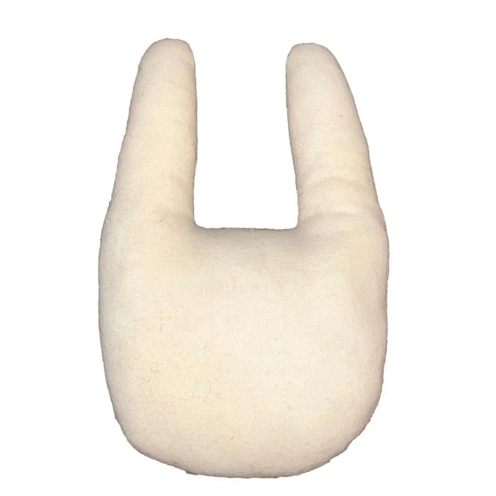 Sequin Bunny Throw Pillow, 12 x 18 inches - Picture 2 of 3